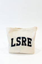 LSRE varisty printed canvas tote